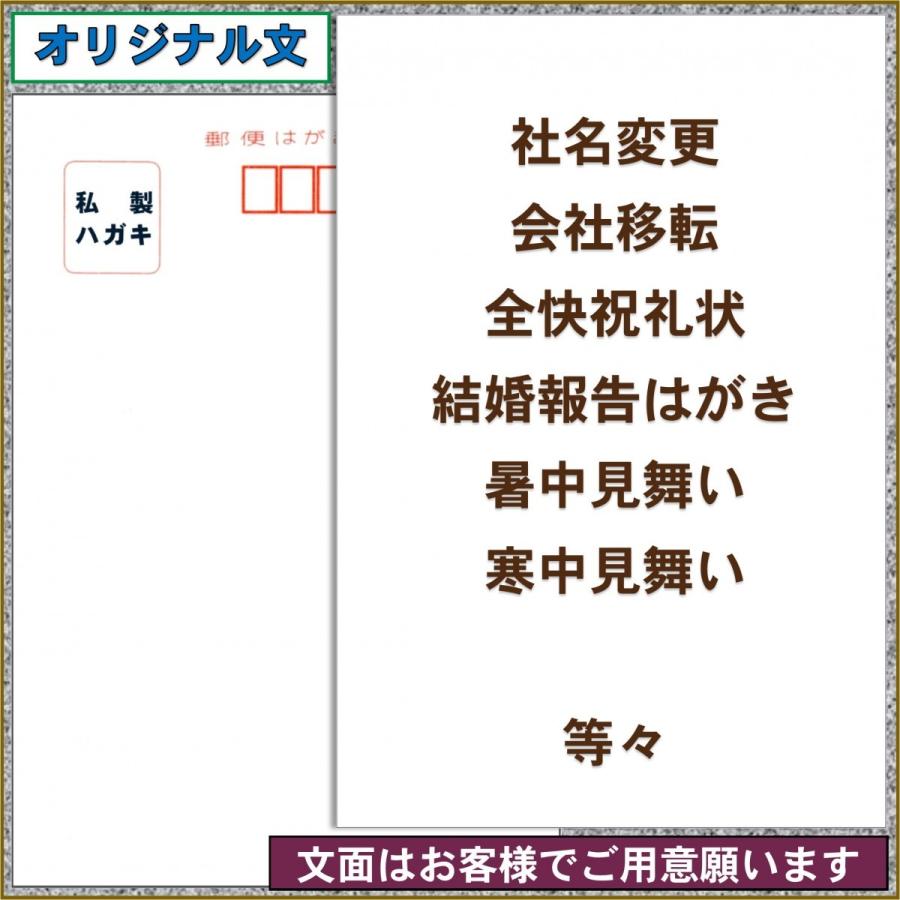 はがき印刷 法事 法要 喪中 退職 転勤 オリジナル文 挨拶状 案内状 定型文のサンプルをご用意しています 私製ハガキ 50枚 P1qc992vn3 ペーパープランナー 通販 Yahoo ショッピング