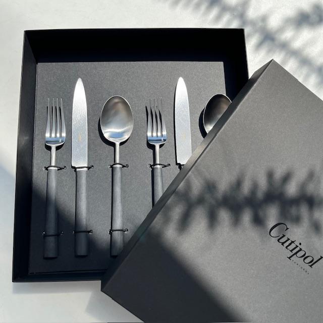 Cutipol（クチポール） EBONY エボニー デザートセット 6本 正規品