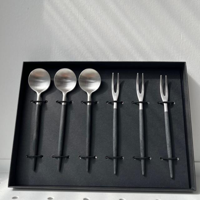 Cutipol cutipol クチポール ティーセット GOA ブラックシルバー