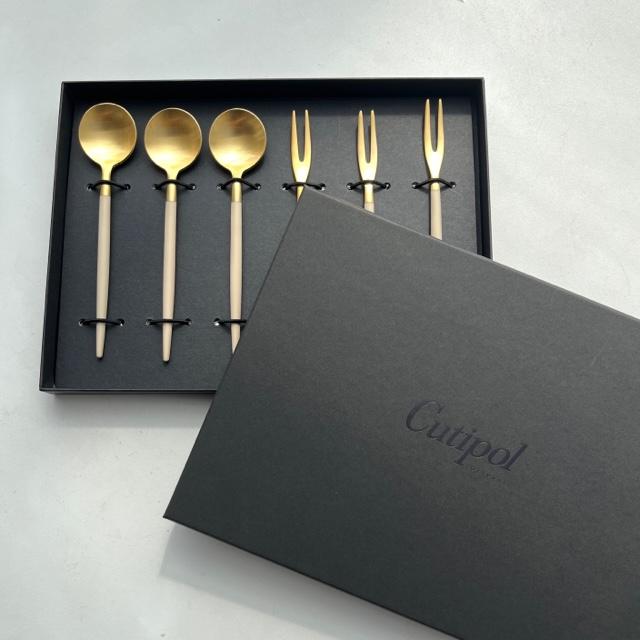 Cutipol（クチポール） ティーセット GOA アイボリーゴールド 正規品