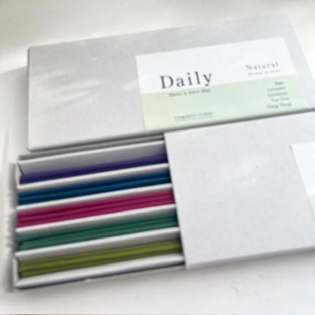 お香 Daily INCENSE（30本入） 5種 アソート natural : ihanadesign
