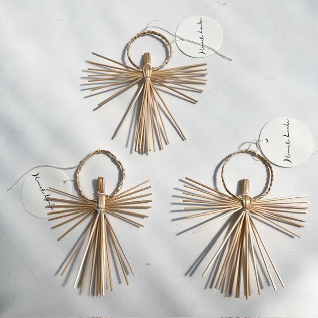 クリスマスオーナメント ヒンメリ 天使のオーナメント : ihanadesign