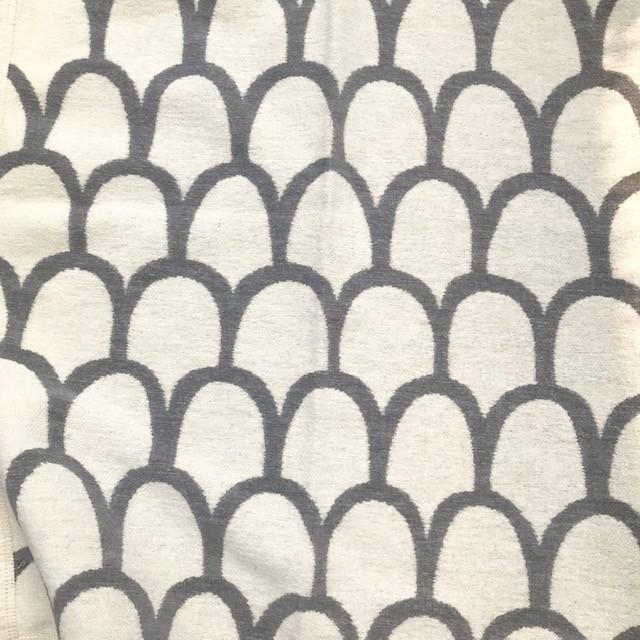KLIPPAN/クリッパン　シュニールコットン　シングルブランケット　フェザーズ KLIPPAN/クリッパン シュニールコットン シングルブランケット