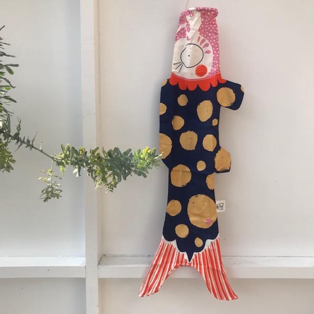 Madame MO（マダムモー） こいのぼり Sサイズ70cm Gold dot