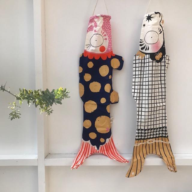 Madame MO（マダムモー） こいのぼり Sサイズ70cm Gold dot