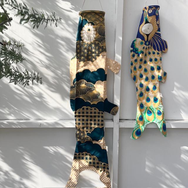 Madame MO（マダムモー） こいのぼり Sサイズ 70cm koi2.7 peacock
