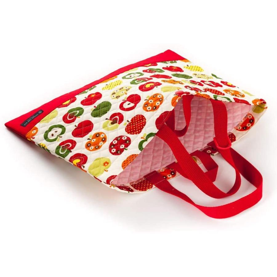 人気no 1 本体 入園 入学5点セット キルティング レッスンバッグq シューズケースq 体操服袋 お弁当袋 コップ袋 リンゴのひみつ アイボリー N81 数量は多 Kwsrbd Com