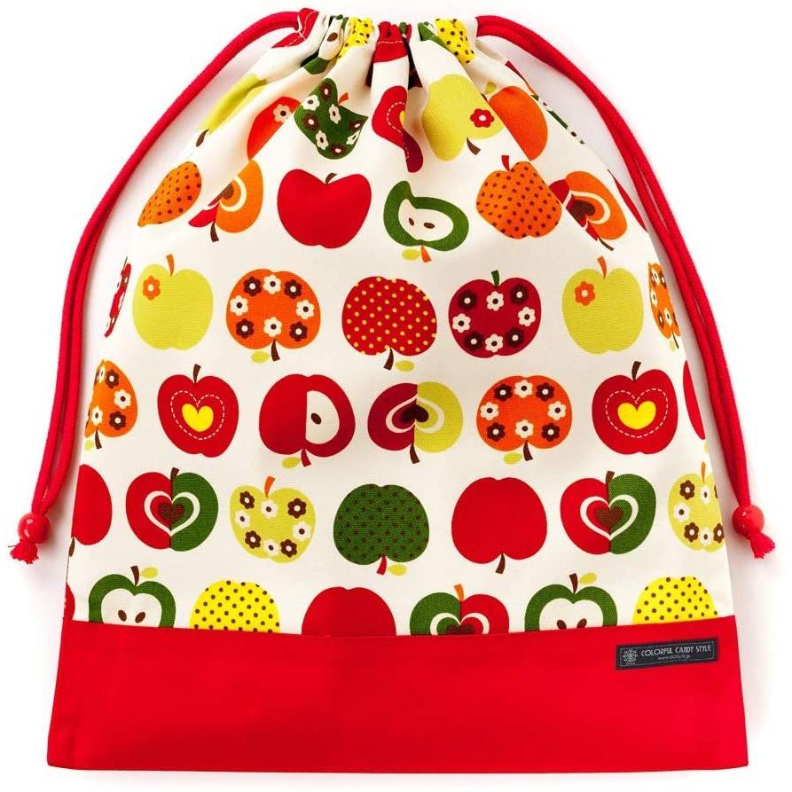 人気no 1 本体 入園 入学5点セット キルティング レッスンバッグq シューズケースq 体操服袋 お弁当袋 コップ袋 リンゴのひみつ アイボリー N81 数量は多 Kwsrbd Com