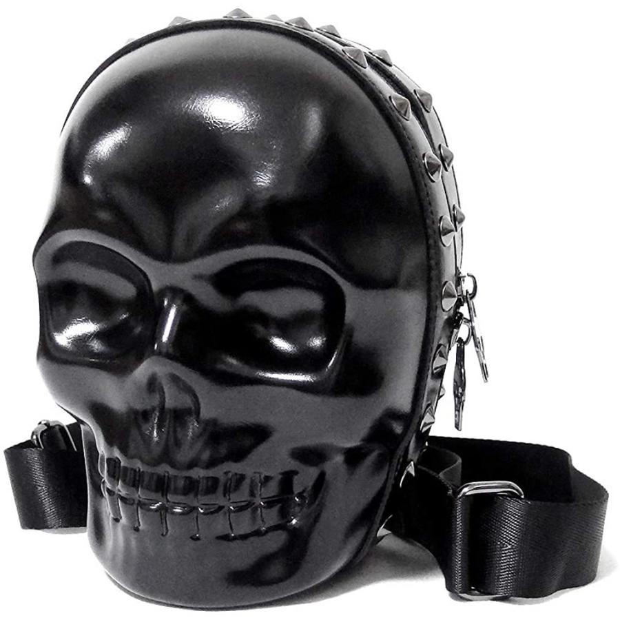 Eversoul エヴァーソウル ボディバッグ ワンショルダー ポーチ スカル ドクロ 骸骨 スタッズ Rock 斜めがけ いーはとーぶ 通販 Yahoo ショッピング