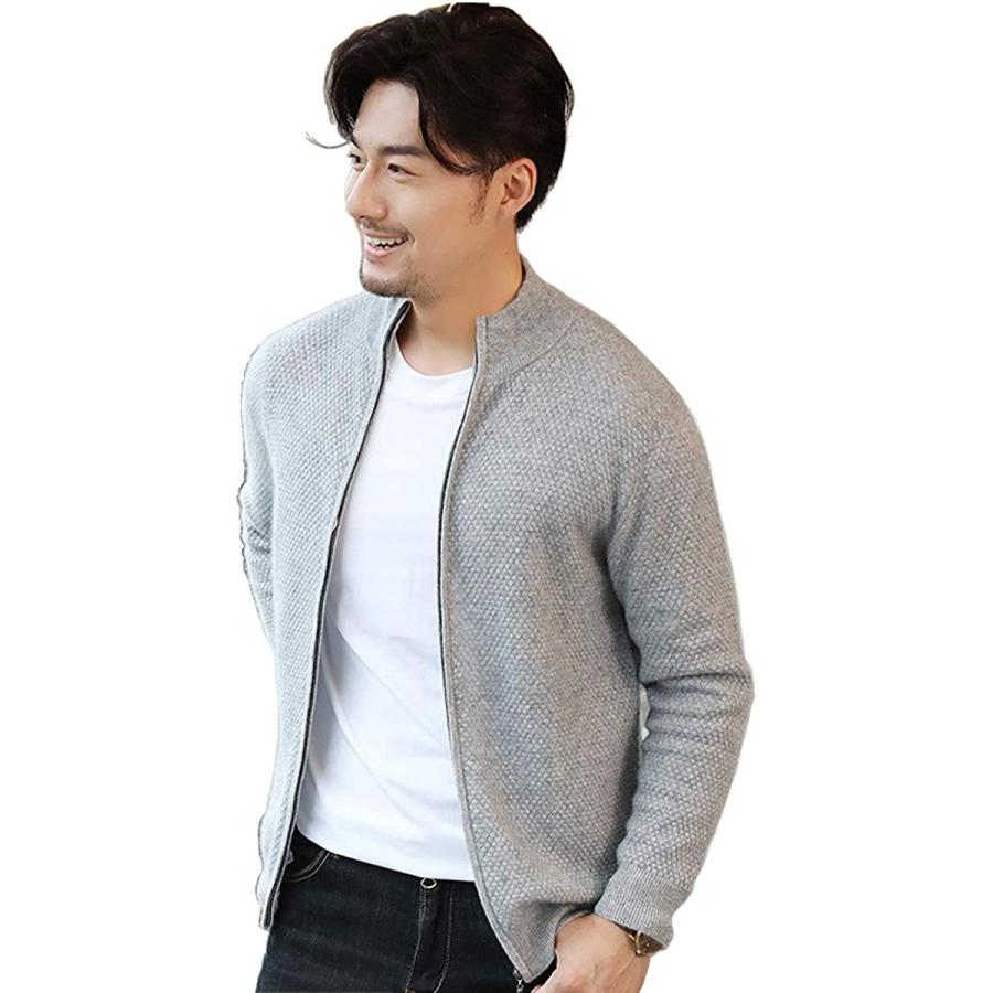 高い素材 カシミヤセーター メンズ カシミヤ ニット カーディガン ニットジャケット 春秋冬 防寒 カシミヤニットセーター ビジネスセーター カシミア カシミヤ 代引き手数料無料 Www Kslcity Com My