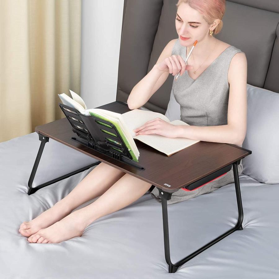 新しい到着 Saiji 折りたたみテーブル ベッドテーブル ラップデスク ノートパソコンスタンド Pcスタンド ノートパソコンデスク ミニテーブル ベッドテーブル 即納特典付き Kwsrbd Com