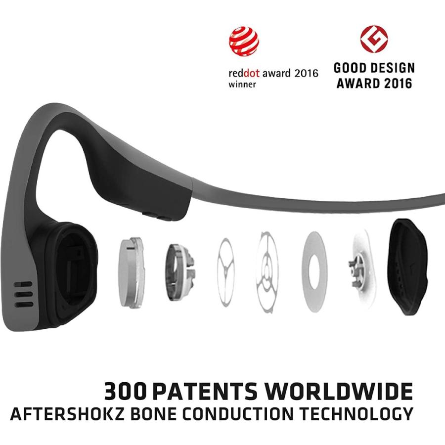 配送員設置送料無料 Aftershokz Trekz チタン 開放型 ワイヤレス 骨伝導ヘッドホン As600sg 並行輸入品 国産 Mediquicklab Com