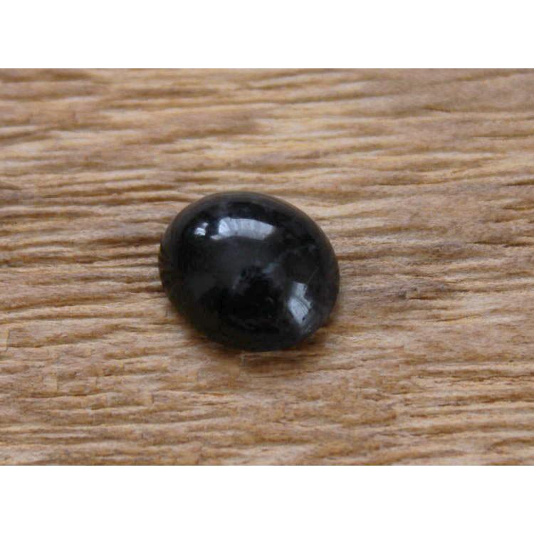 糸魚川黒翡翠ルース RU0111 浅葱加工販売 制作 14.8mm*12.8mm