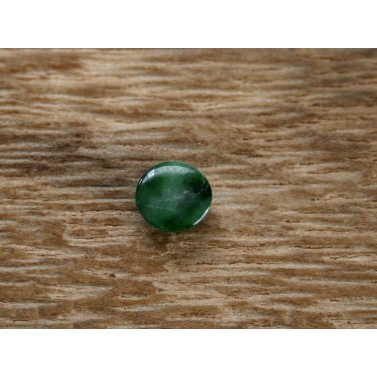 糸魚川翡翠ルース RU0128 古吹 作 8mm*8mm*3mm : 糸魚川翡翠の店