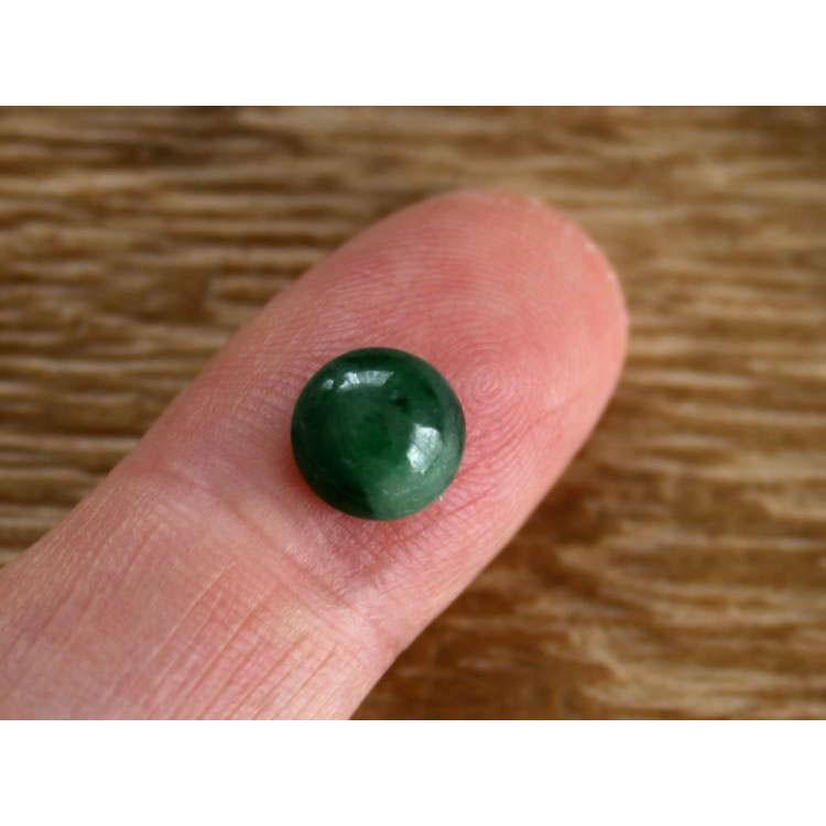 【レア】天然　翡翠ルース　ヒスイ　鐘型　穴あき　28㎜　ハンドメイドの材料に レア】天然 翡翠ルース ヒスイ 鐘型 穴あき 28㎜ ハンドメイドの