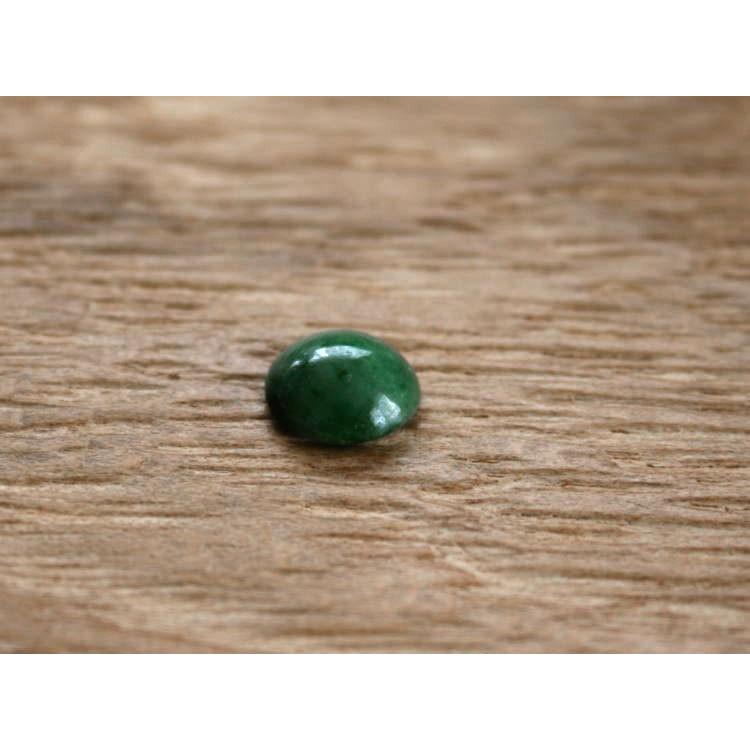 糸魚川翡翠ルース RU0128 古吹 作 8mm*8mm*3mm : 糸魚川翡翠の店