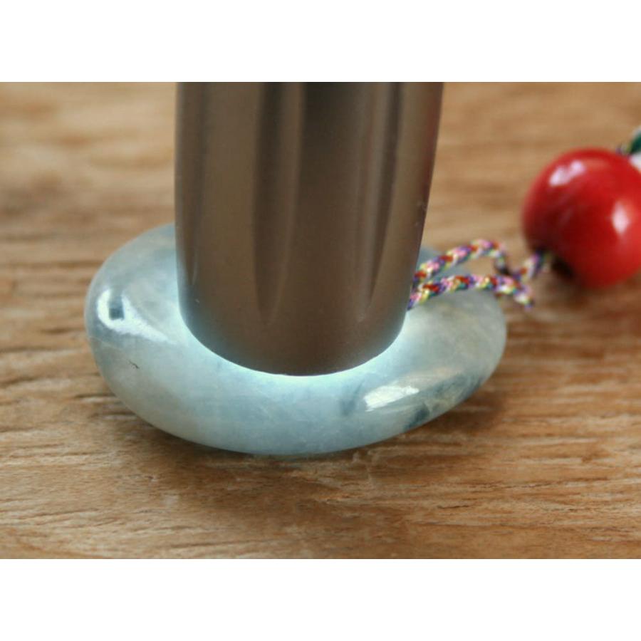 [大特価] 糸魚川青翡翠ストラップ S01203 陽春 作 糸魚川 青ひすい ストラップ お守り パワーストーン お守り 魔除け 【2682109635】(13750円)