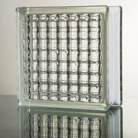 ガラスブロック 日本基準サイズ 世界で有名なブランド品 厚み95mmクリア色平行水晶gb0595