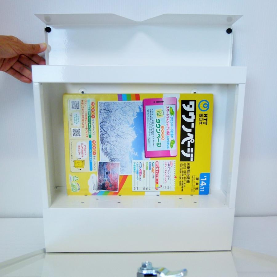 郵便ポストスタンド付 壁掛け鍵付きプレミアムステンレス 郵便ポストスタンド付 壁掛け鍵付きプレミアムステンレス
