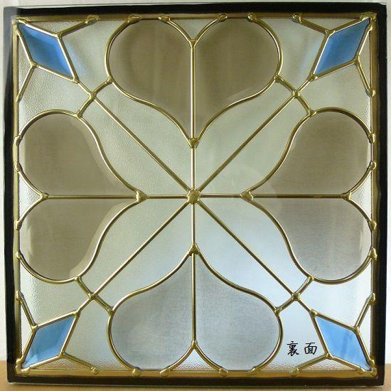 大判 ステンドグラス 50×75cm アイリス 額装 合金フレーム パネル 大判 ステンドグラス 50×75cm アイリス 額装 合金フレーム パネル