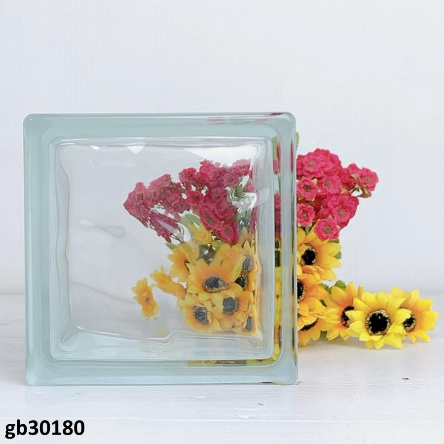 10個セット 送料無料 ガラスブロック 145x145x80mm 世界で有名な