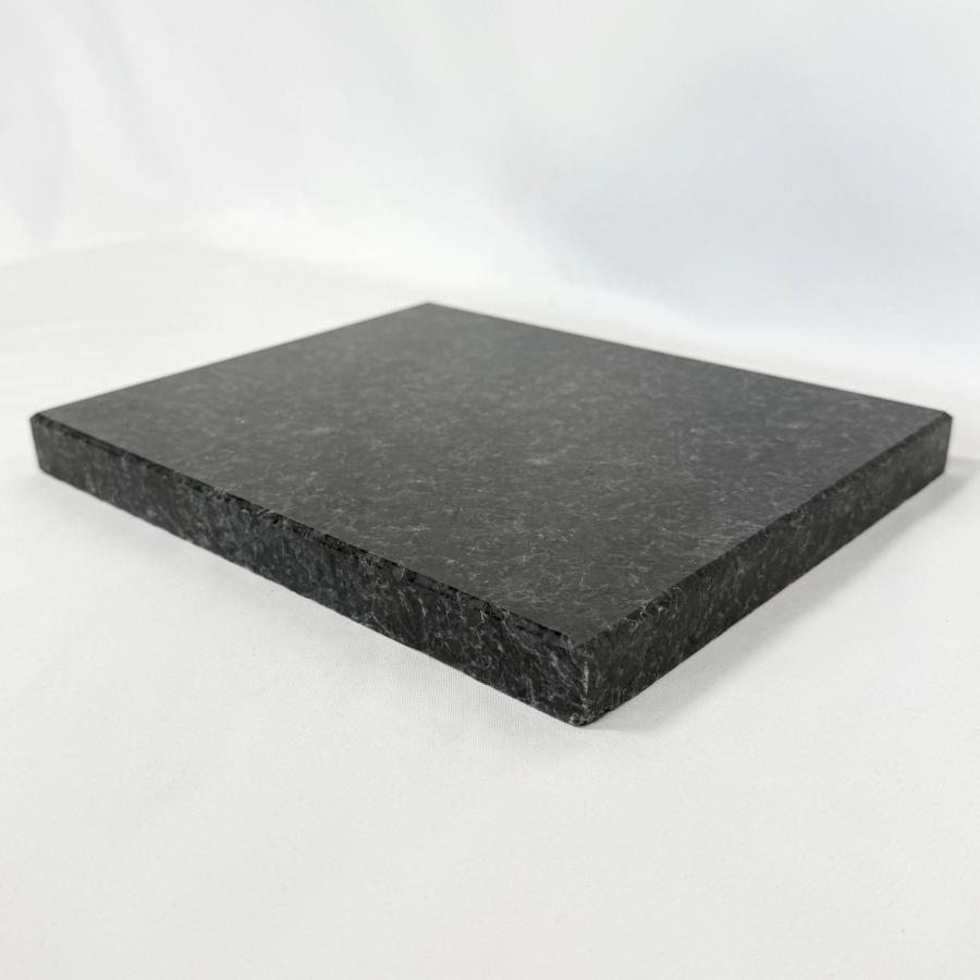 黒御影石 5面本磨き 25×20×2cm オーディオボード パンこね台 ペット用