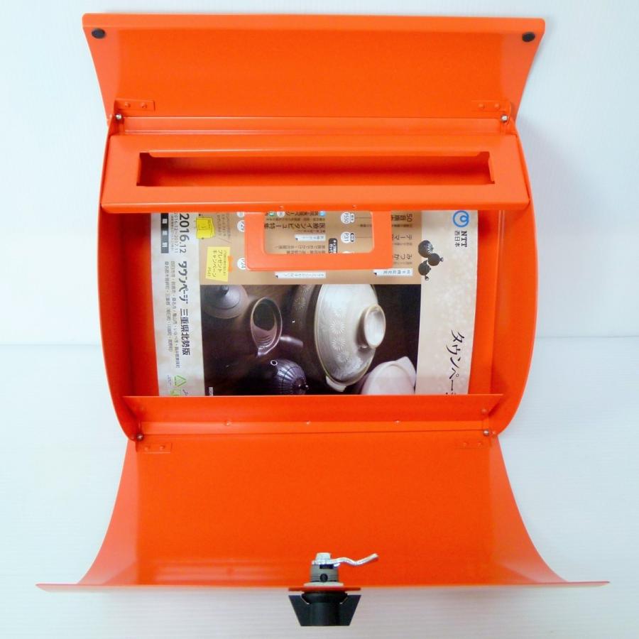 ポスト 郵便ポスト スタンド付 壁掛け鍵付きプレミアムステンレス