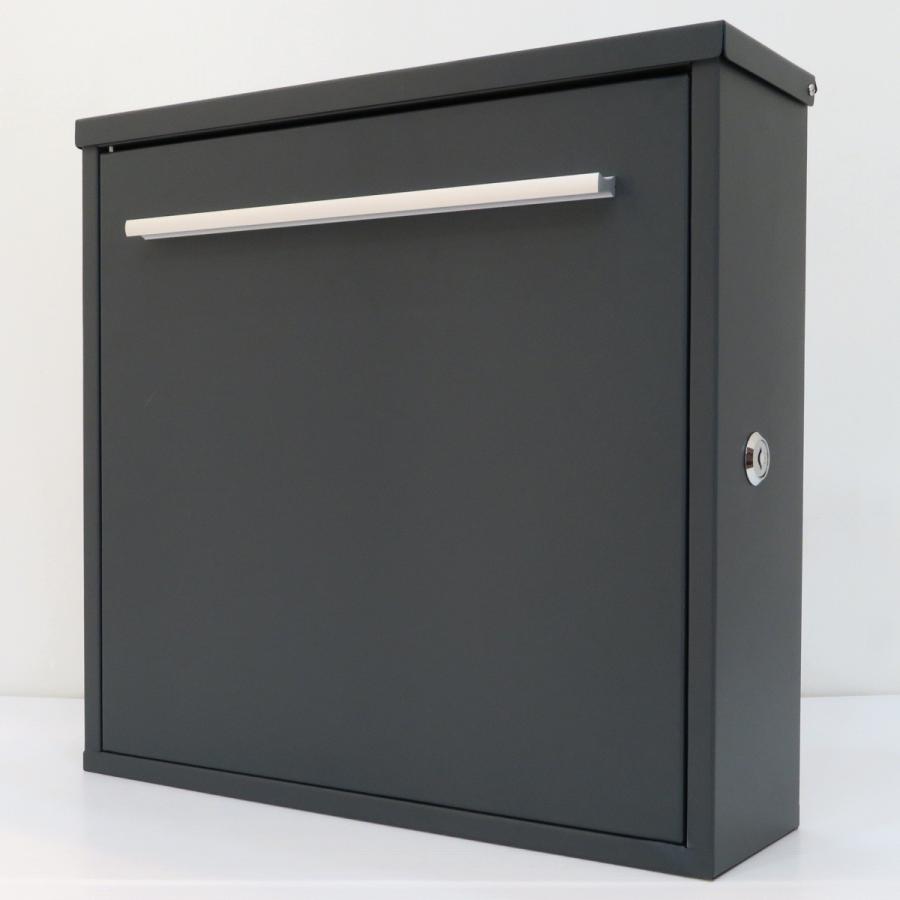 郵便ポスト郵便受けおしゃれ北欧大型メールボックス 壁掛け鍵付マグネット付グレー 灰色ポストpm341 Pm341 アイホーム株式会社 通販 Yahoo ショッピング