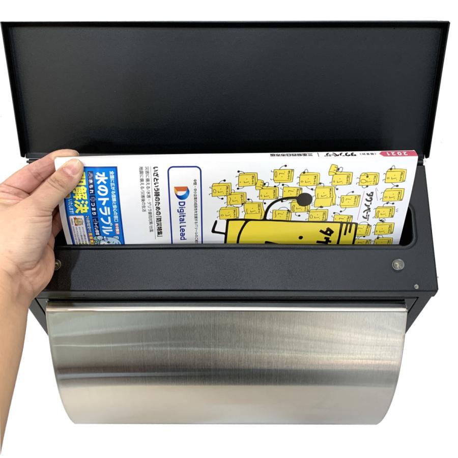 ポスト 郵便ポスト郵便受けおしゃれ北欧デザイン大型メールボックス