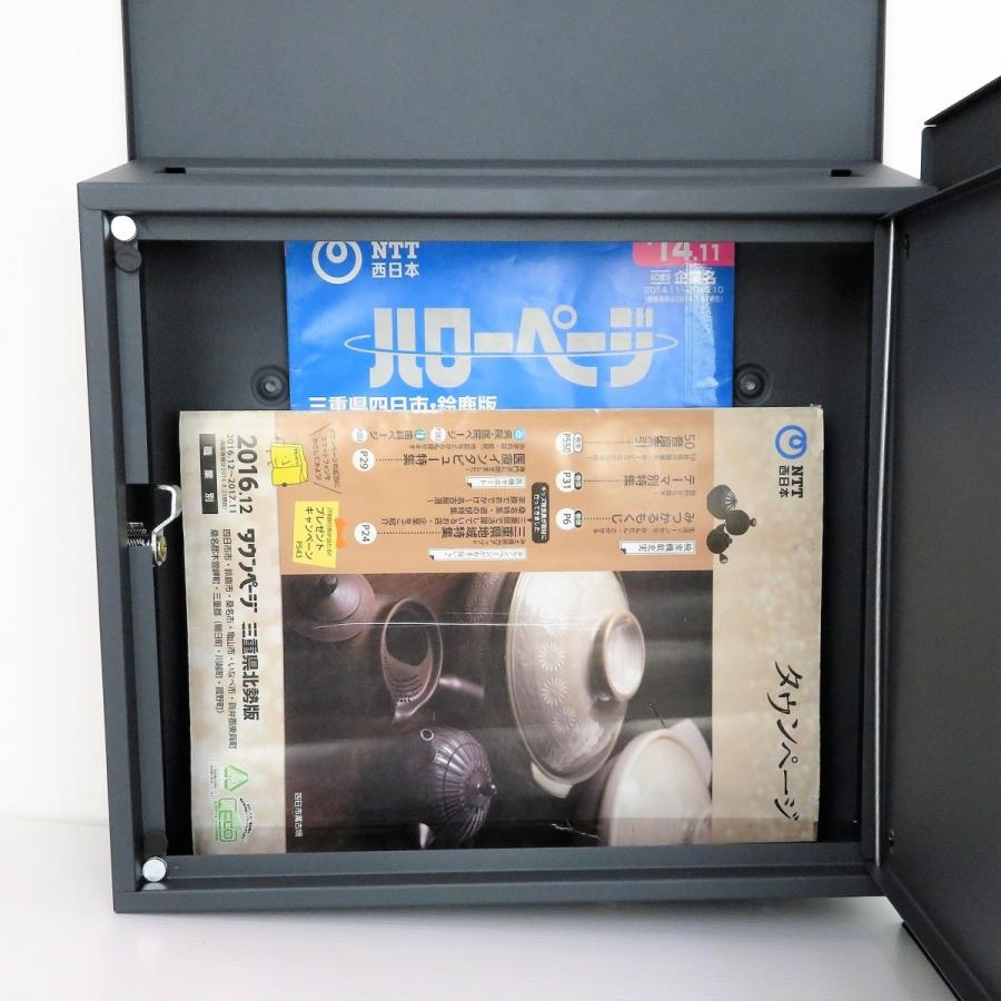 ポスト 郵便ポスト郵便受けおしゃれ北欧大型メールボックス 壁掛け鍵付