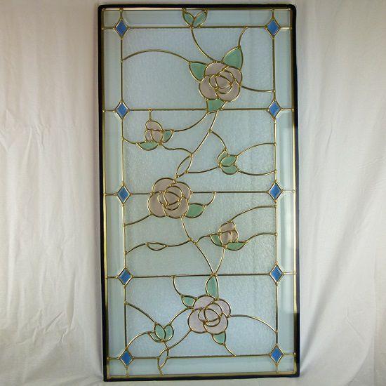 ステンド グラス ステンドグラス ステンドガラス デザインパネルsgr21
