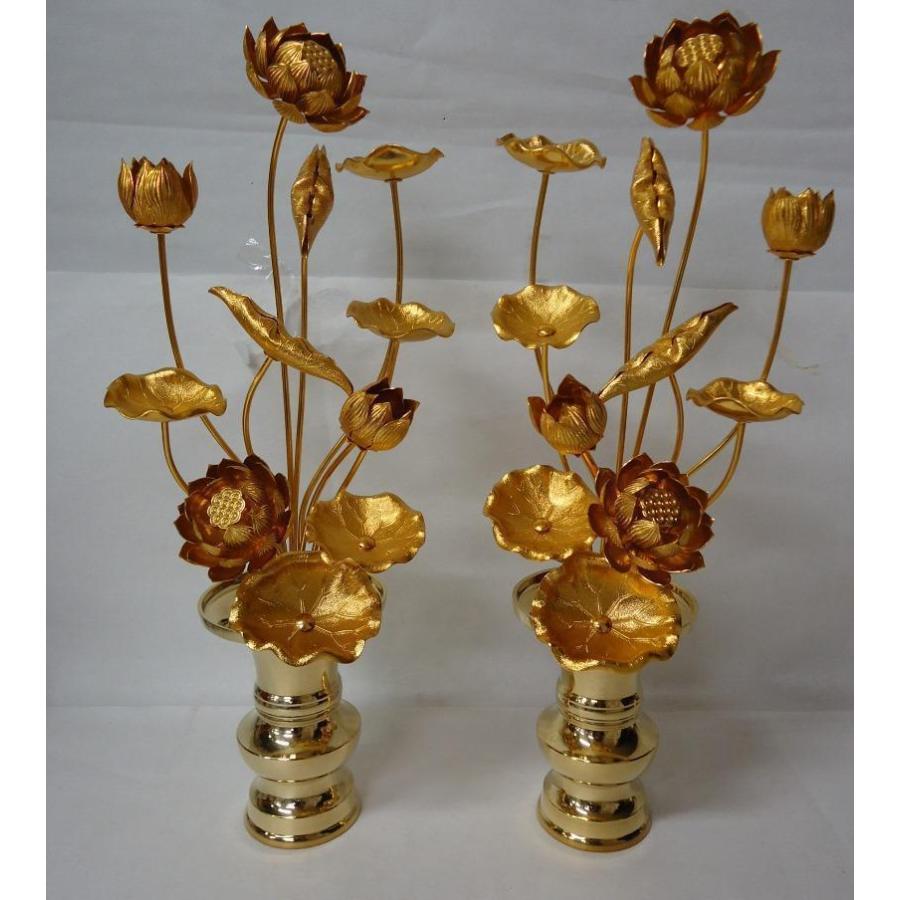 仏花 常花と花瓶のセット 1尺11本立て お仏壇の荘厳に アルミ製 仏花 常花と花瓶のセット 1尺11本立て お仏壇の荘厳に アルミ製