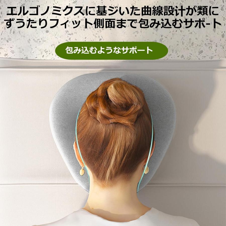 顔マクラ マッサージ枕【ジャパニーズデザイン】 顔穴あき メモリー