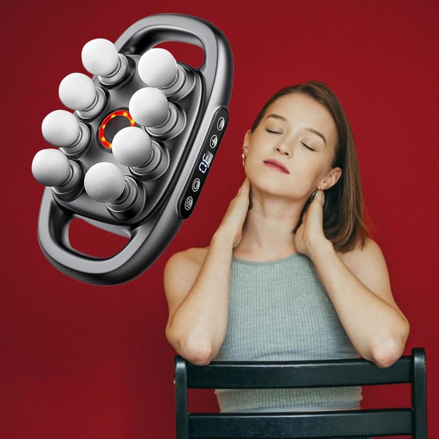 マッサージガン 筋膜リリース電動マッサージ器 30段階スピード マッサージガン 筋膜リリース 電動マッサージャー 30段階強力