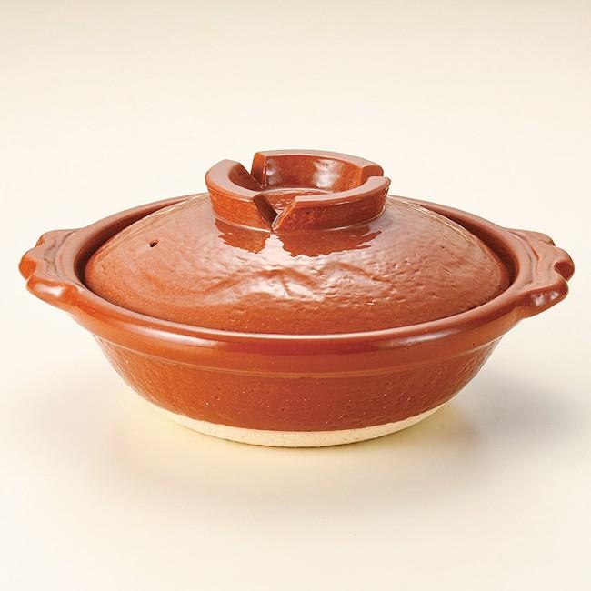 安いオンライン 和食器 家族でお鍋 赤楽 1 2人用 6号鍋 信楽焼 土鍋 直火 耐熱 おうち ごはん おしゃれ ギフト 陶器 うつわ 即日発送可 Www Superavila Com