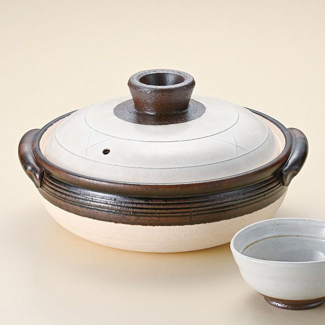 オンライン店舗 大阪 和食器 家族でお鍋 粉引 4 5人用 9号深鍋 萬古焼 土鍋 直火 耐熱 おうち ごはん おしゃれ ギフト 陶器 うつわ オンラインストア取寄 Maincoffee Com Ec