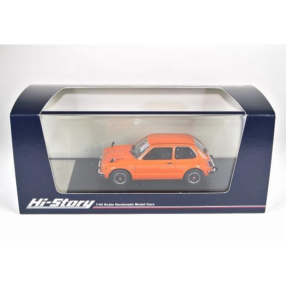 ネット公式店 Hi-Story【ハイストーリー】1/43 ホンダ シビック [RS (1974)] オレンジ (HS344 OR)