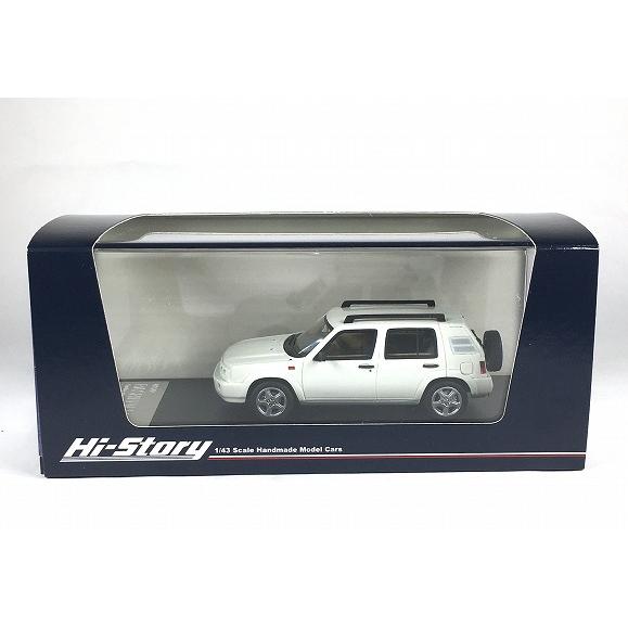 減額 Hi-Story【ハイストーリー】1/43 日産 ラシーン フォルザ [S パッケージ (1998)] ホワイト (HS377 WH)