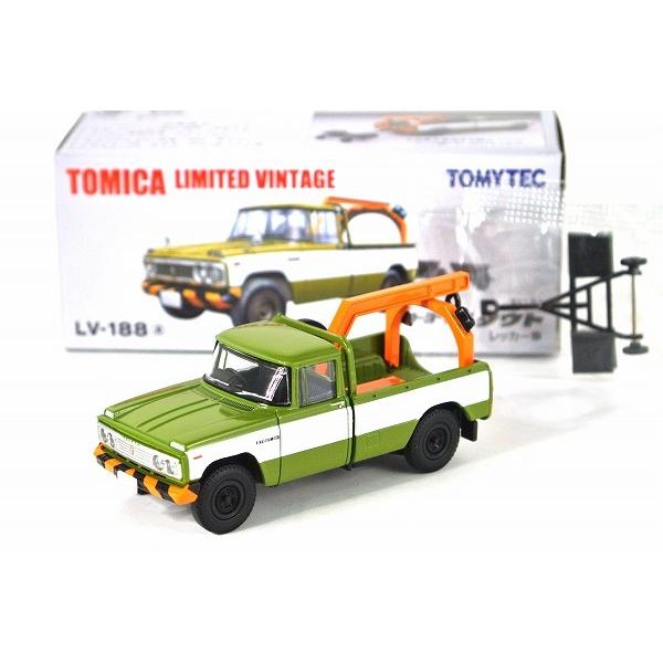 トミーテック LV-188a トヨタ スタウト レッカー車 (緑) トミカ