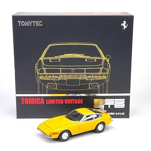 トミーテック LV フェラーリ 365 GTB4 (黄) トミカリミテッド