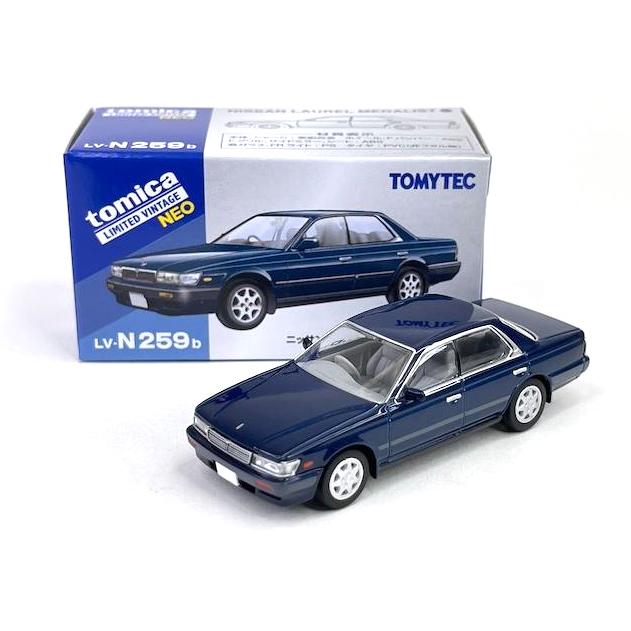 トミーテック LV-N259b 日産 ローレル メダリスト (紺) 91年式 トミカ