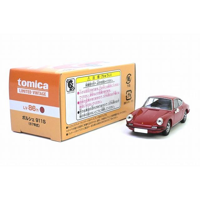 トミーテック LV-86h ポルシェ911S (赤) 67年式 トミカリミテッド
