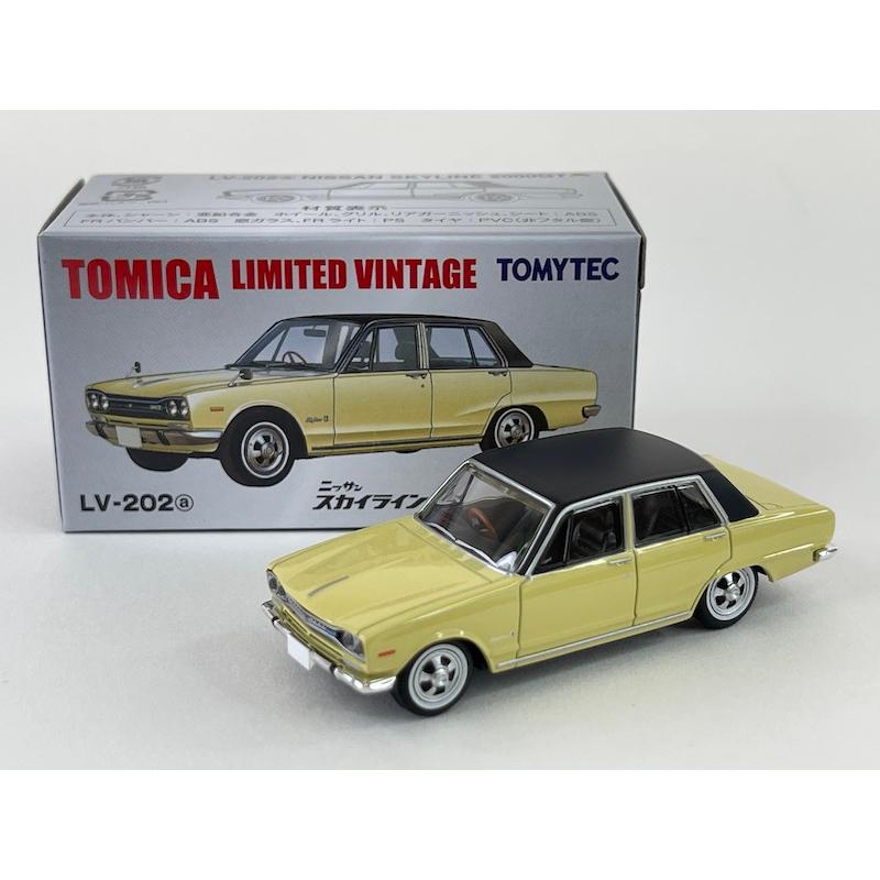 トミーテック LV-202a 日産 スカイライン 2000GT(黄/黒) 70年式 トミーテック LV-202a 日産 スカイライン 2000GT(黄/黒) 70年式