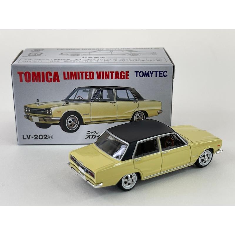 トミーテック LV-202a 日産 スカイライン 2000GT(黄/黒) 70年式 トミーテック LV-202a 日産 スカイライン 2000GT(黄/黒) 70年式