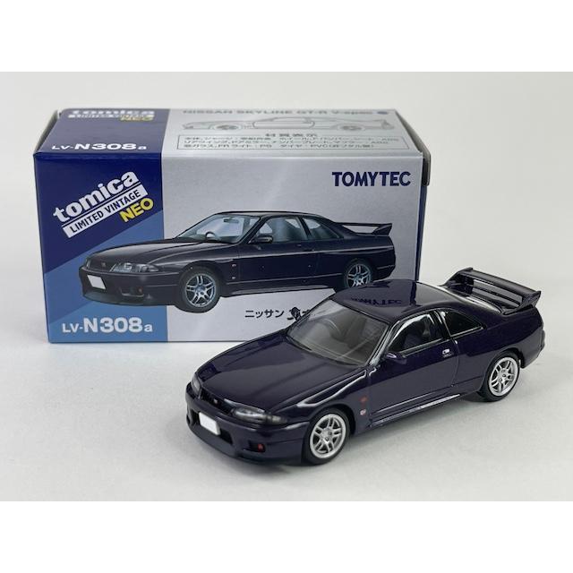 トミーテック LV-N308a 日産 スカイライン GT-R V-spec (紫) 95 トミーテック LV-N308a 日産 スカイライン GT-R V-spec (紫) 95