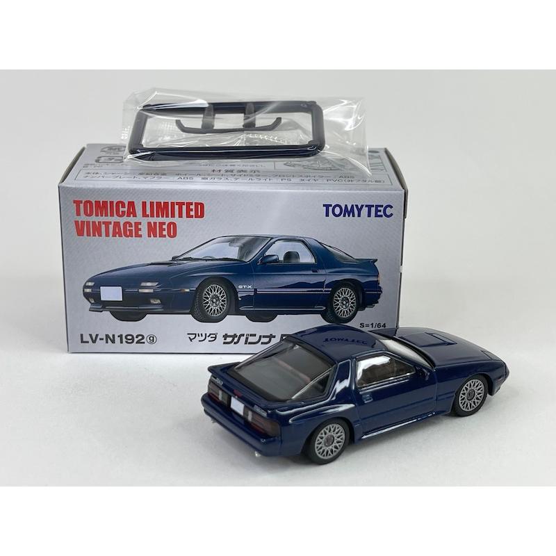 トミーテック LV-N192g マツダ サバンナRX-7 GT-X (紺) 90年式 トミーテック LV-N192g マツダ サバンナRX-7 GT-X (紺) 90年式