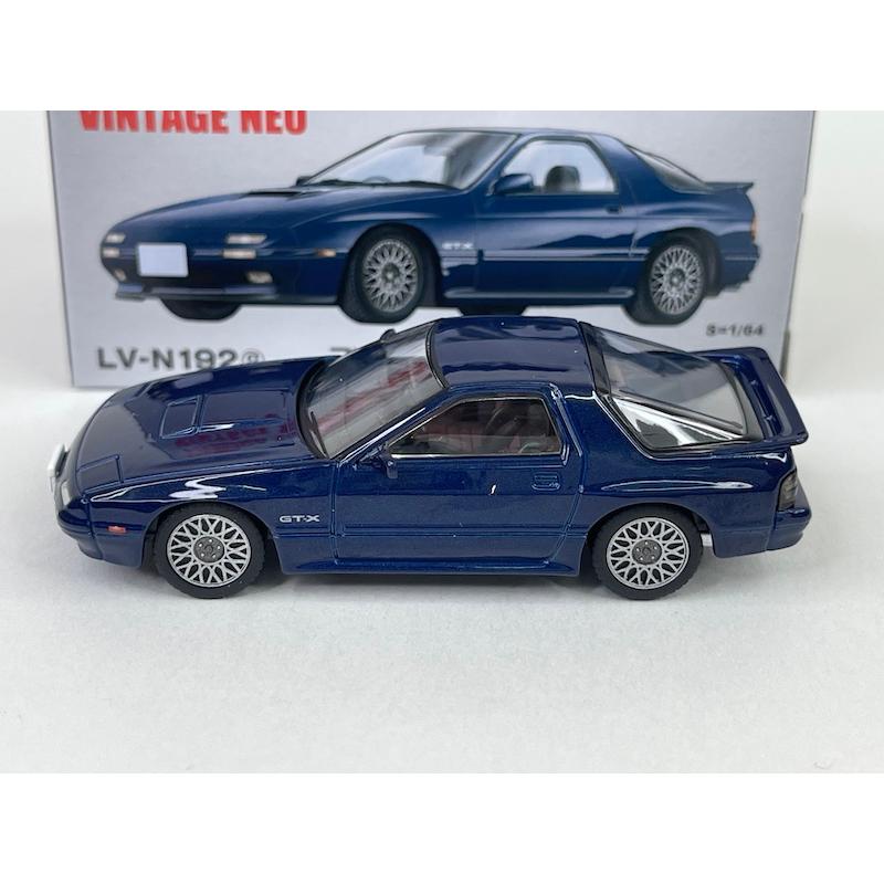 トミーテック LV-N192g マツダ サバンナRX-7 GT-X (紺) 90年式 トミーテック LV-N192g マツダ サバンナRX-7 GT-X (紺) 90年式