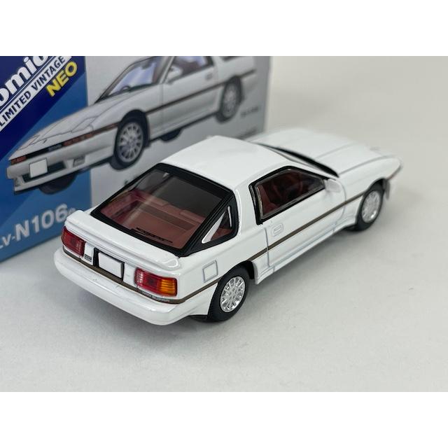 LV-N106e トヨタ スープラ 3.0 GTターボ (白) 86年式 トミカリミテッドヴィンテージ NEO｜iiado-oska｜06