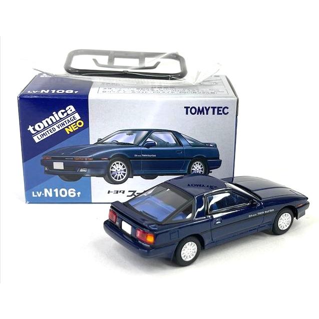 トミーテック LV-N106f トヨタ スープラ 2.0 GTツインターボ (紺) 87年