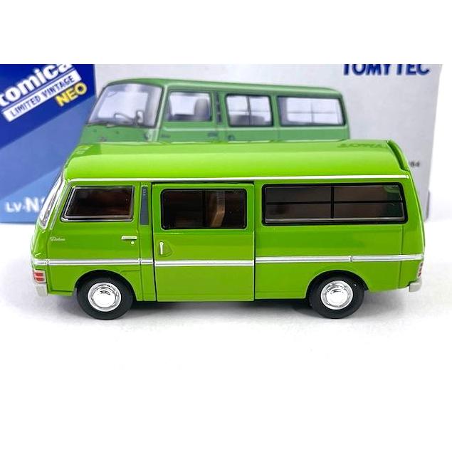 トミーテック LV-N323a 日産 キャラバン ロング デラックス (緑) 78年